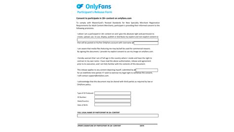 release forms onlyfans|Create and Sign Release Forms with Ease Using This OnlyFans。